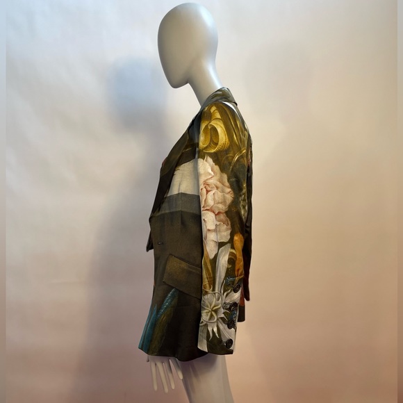 Vivienne Westwood BRAND NEW CAGE CORSET BOSSCHAERT PRINT IT 42 NWT - Picture 13 of 16